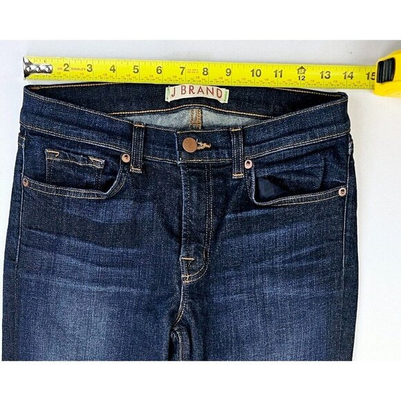 J. Brand Size 29X34 Womens Enchanted Bootcut Blue Denim Made In The USA Jeans - Picture 2 of 13